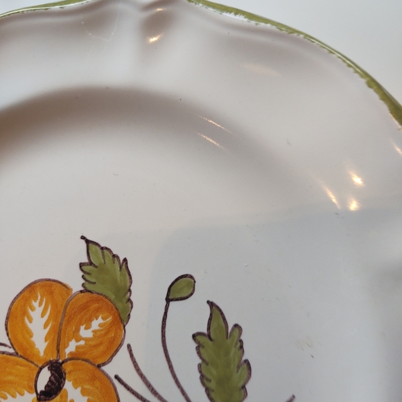 Fait Main Matet Martres, signed plate. French - Picture 5 of 8